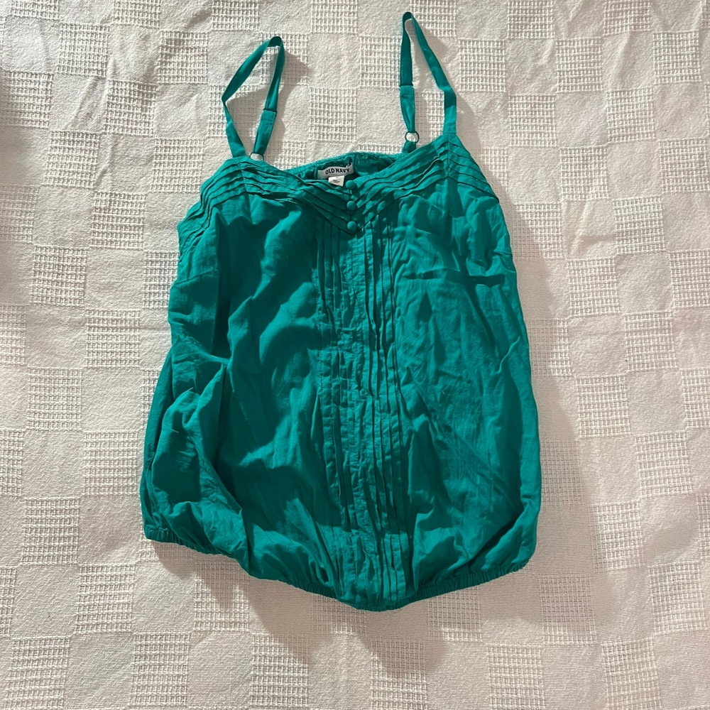 Old Navy Teal Camisole Top